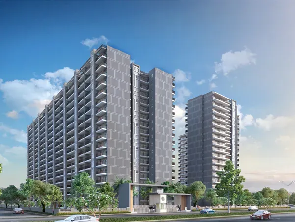 Noble Callista towers, Sector 66 Beta, IT City, Mohali (artist impression)